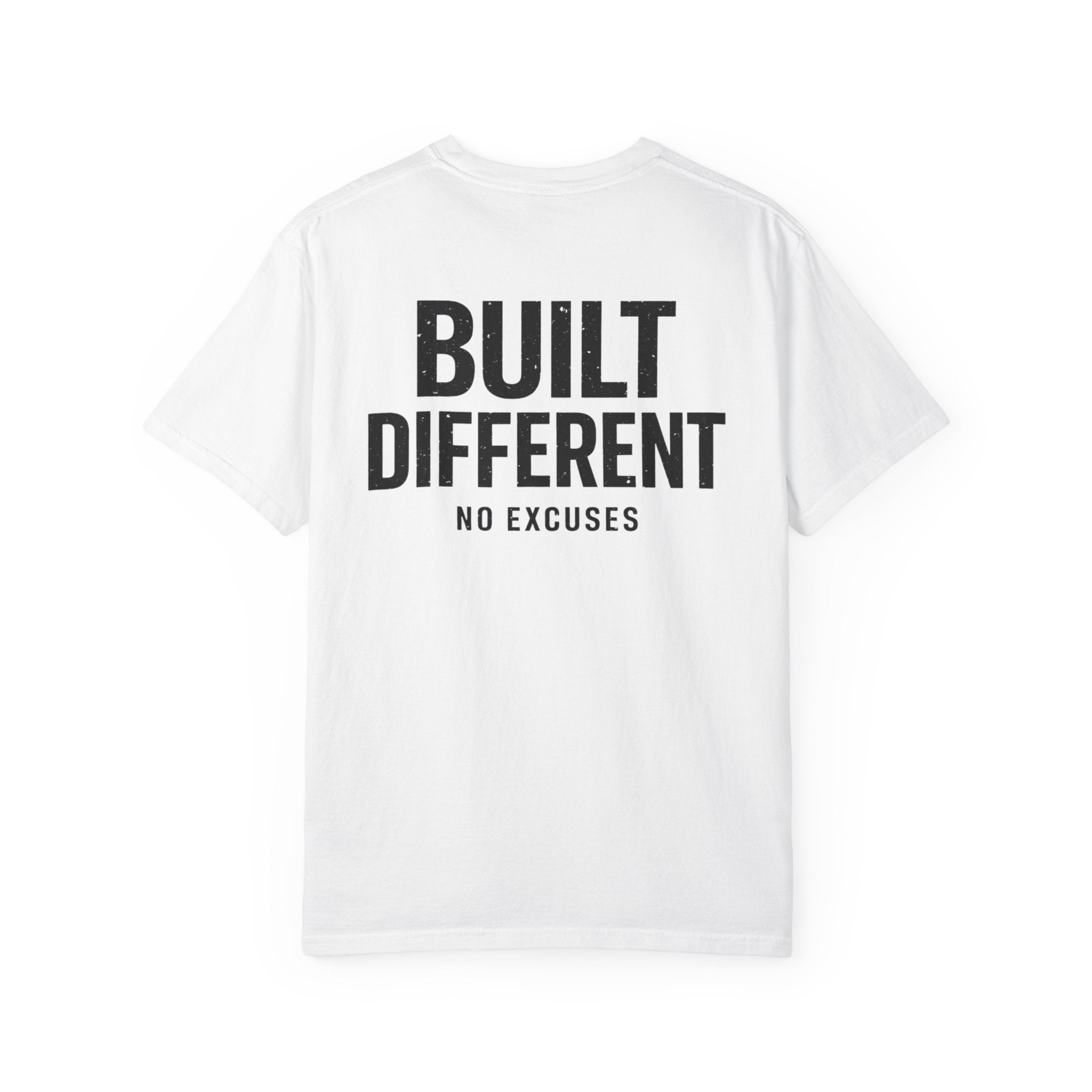 Discipline Builds Everything T-Shirt — "Built Different" Motivational Gym Tee